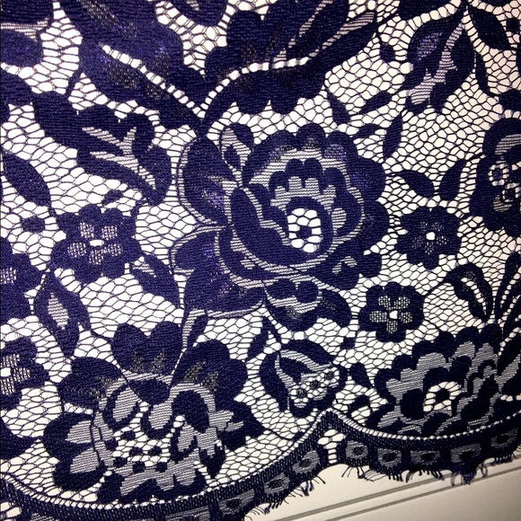 BHLD Sloan Lace Dress Sapphire Blue NWOT - Picture 6 of 11